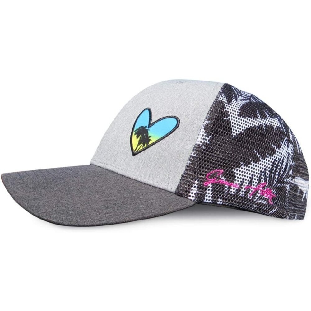 🔥 Grace Folly Baseball Cap Women Grey Beach Trucker Snapback Summer Mesh Hats